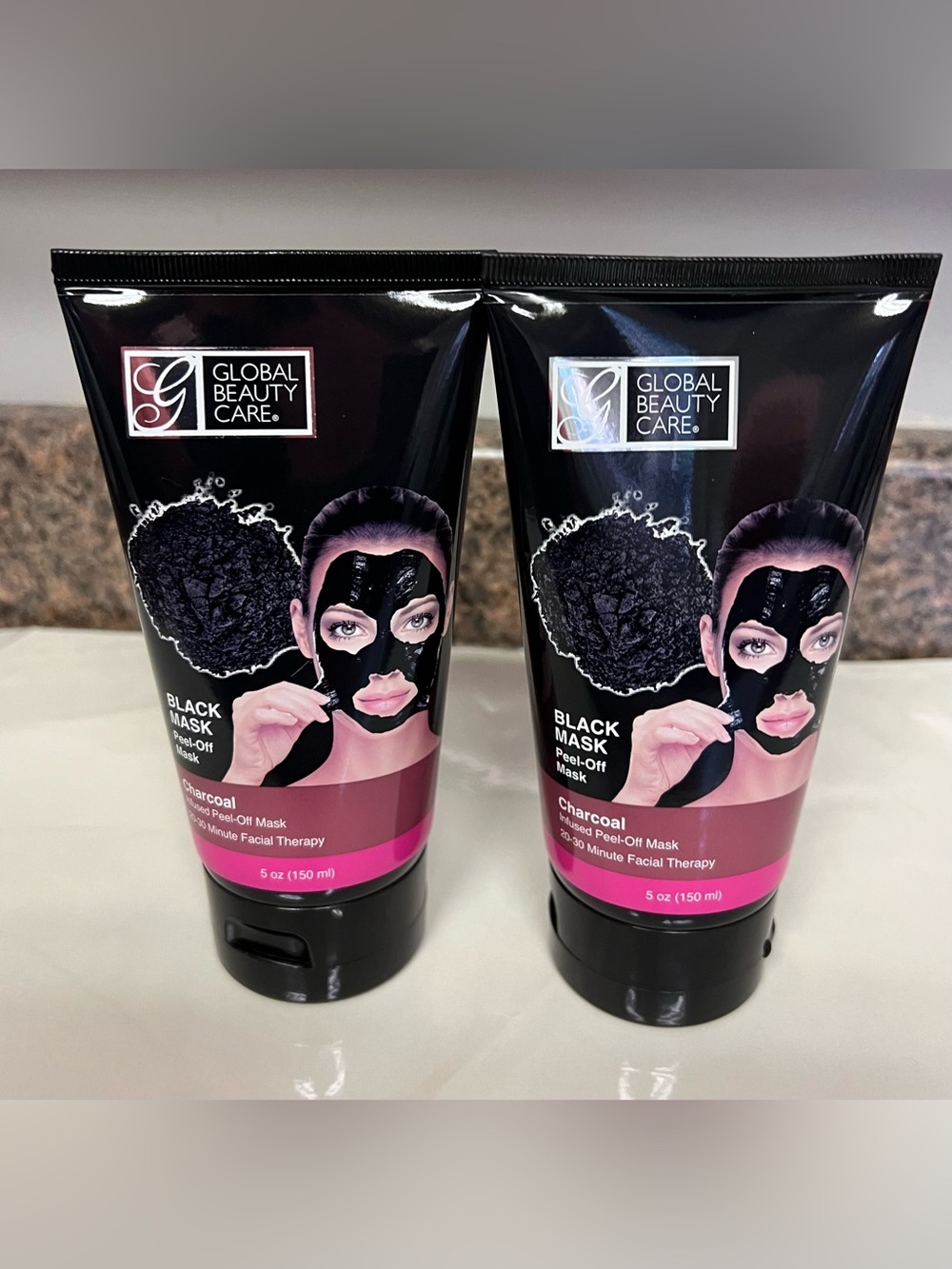 Global Beauty Care Black Charcoal Peel-Off Mask - Black